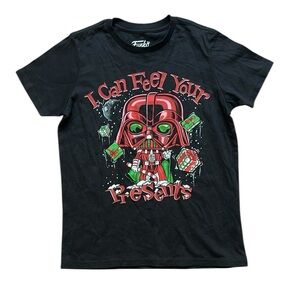 Funko Star Wars Darth Vader I Can Feel Your Presents Christmas Holiday Tshirt